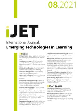 International Journal of Emerging Technologies in Learning (iJET)
